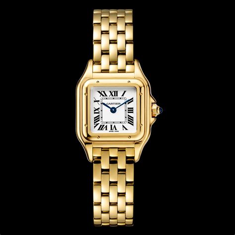 cartier watch plain|panthere de cartier watch small.